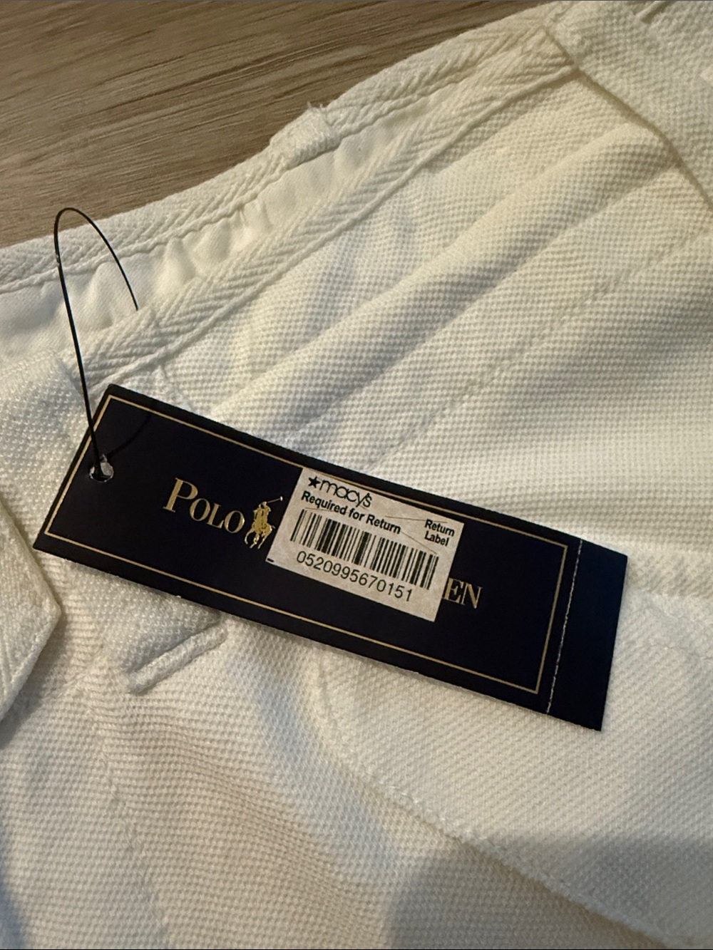 Vintage/Y2K Men’s Polo Off-White Cargo Shorts Sz M - Picture 4 of 12
